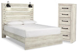 Cambeck Panel Bed and Chest