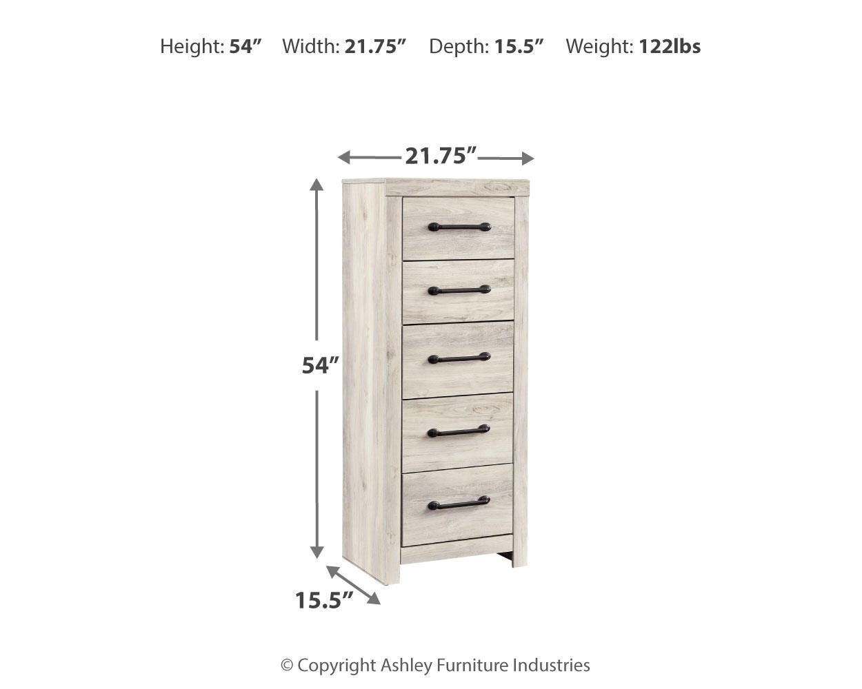 Cambeck Panel Storage Bed, Dresser, Chest and 2 Nightstands