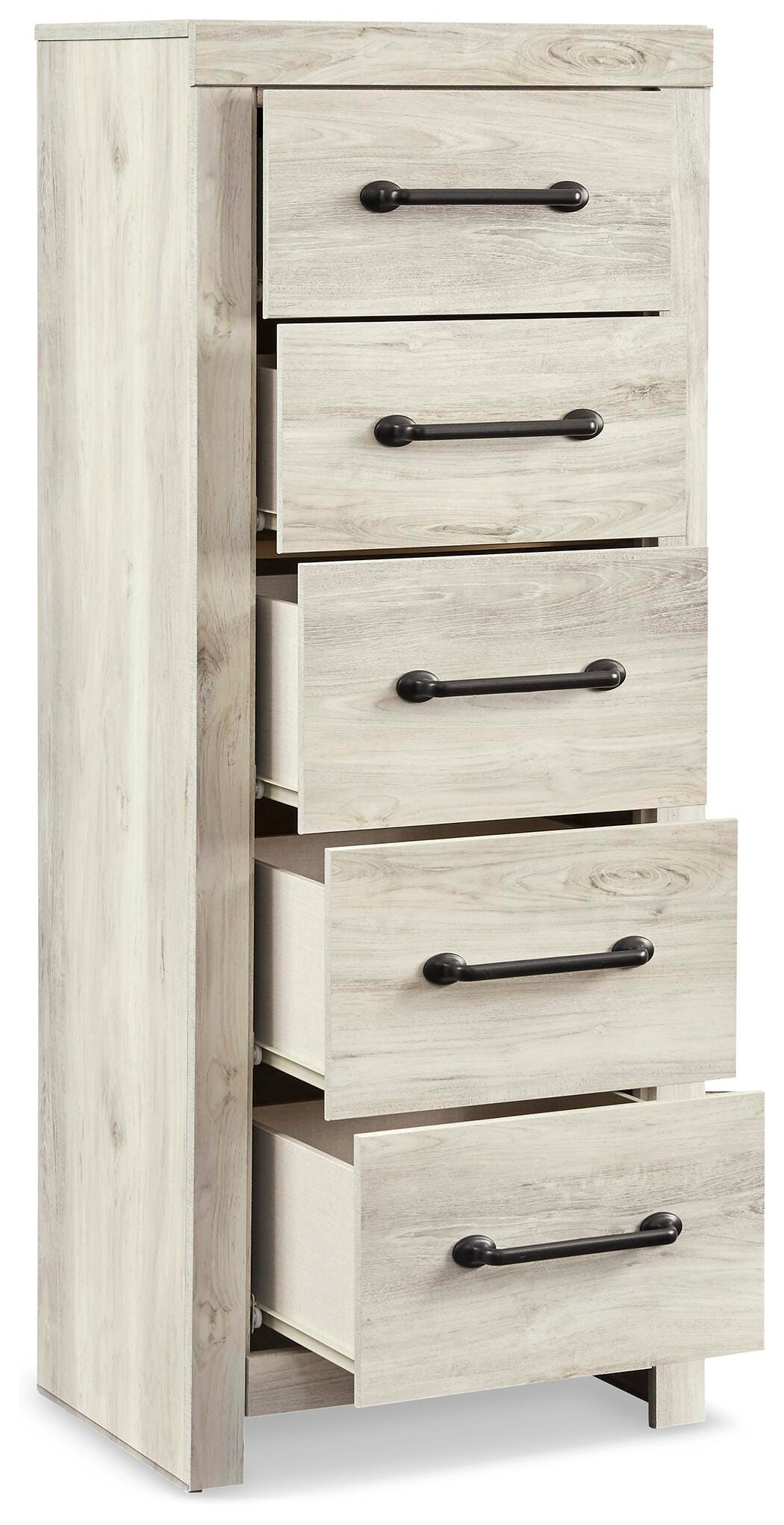Cambeck Panel Storage Bed, Dresser, Chest and 2 Nightstands