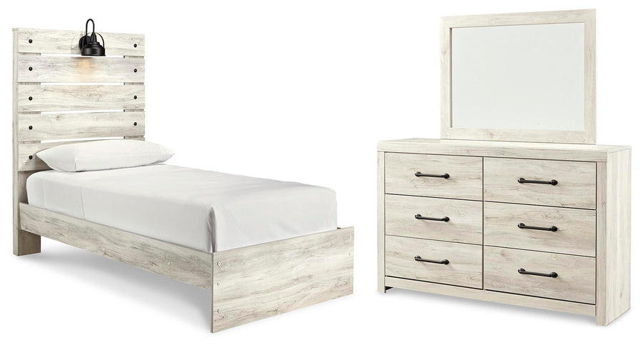 Cambeck Panel Bed, Dresser and Mirror