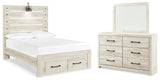 Cambeck Storage Bed, Dresser and Mirror