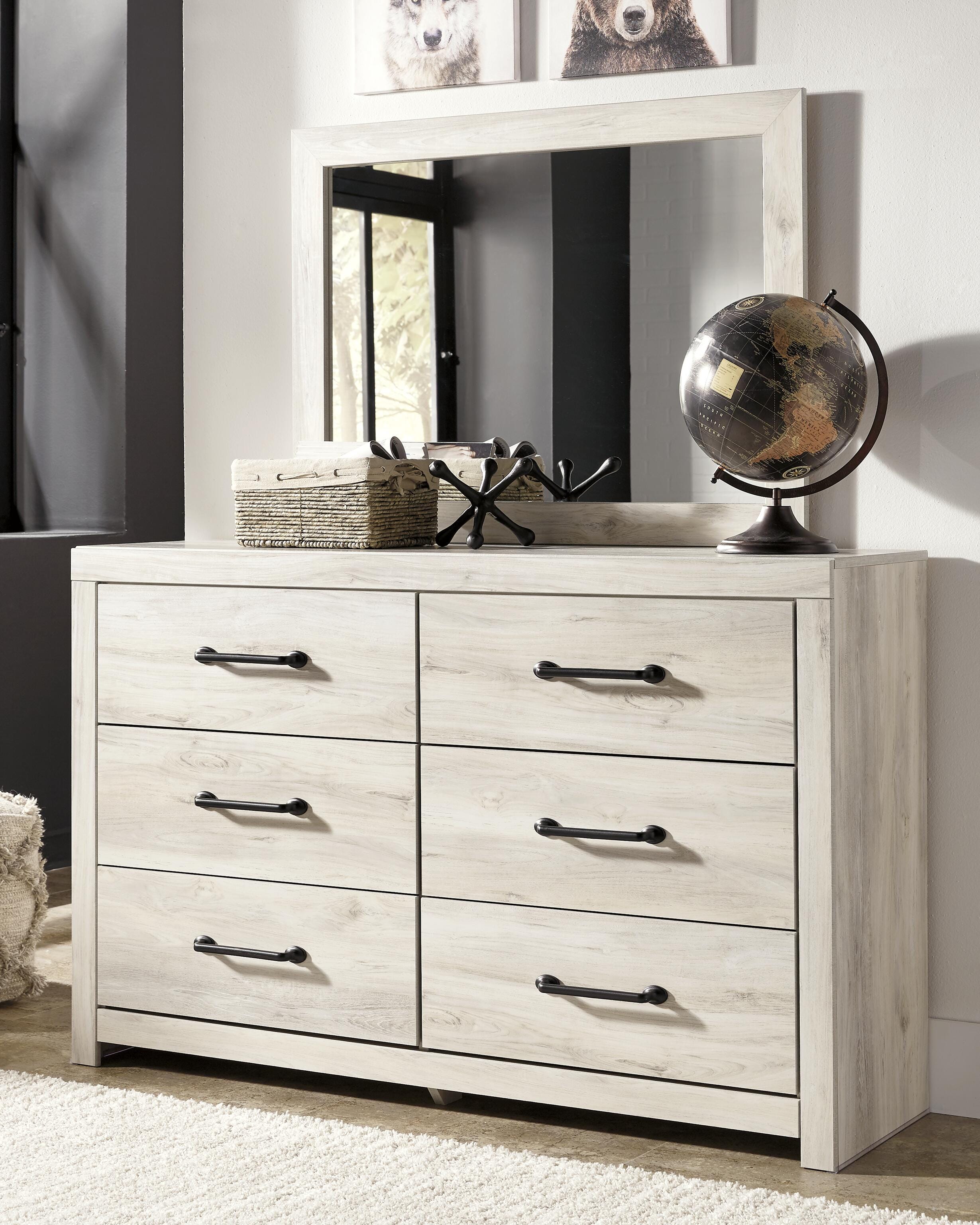Cambeck Panel Storage Bed, Dresser, Mirror, Chest and Nightstand