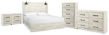 Cambeck Panel Bed, Dresser, Chest and 2 Nightstands