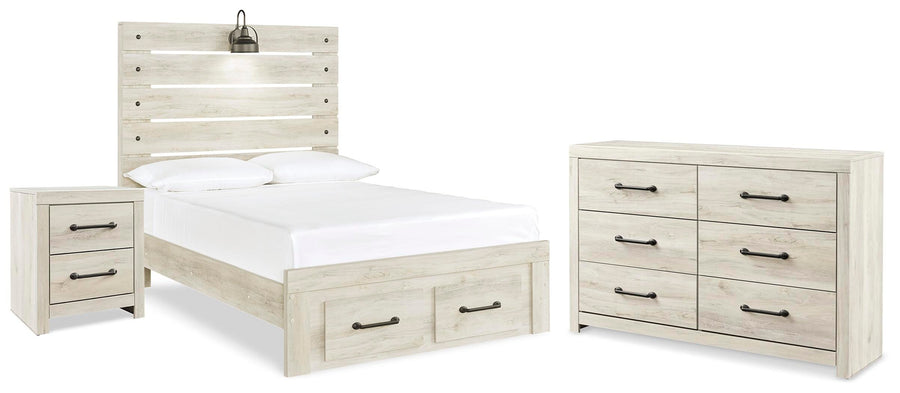 Cambeck Panel Bed, Dresser and Nightstand