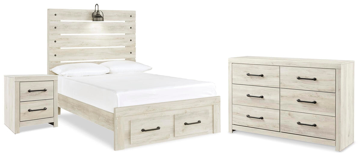 Cambeck Panel Bed, Dresser and Nightstand