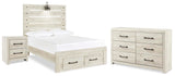 Cambeck Panel Bed, Dresser and Nightstand