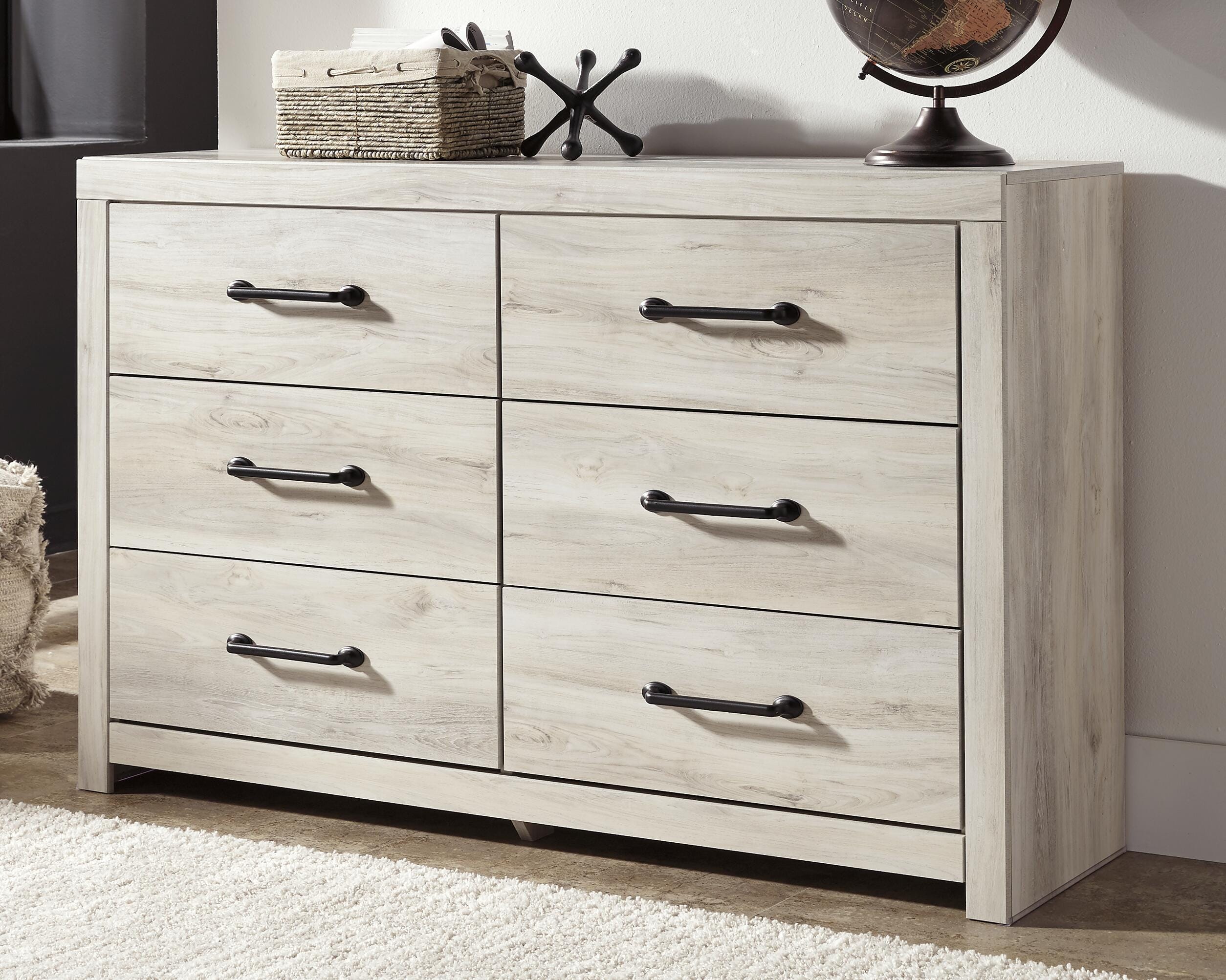 Cambeck Panel Headboard with Dresser