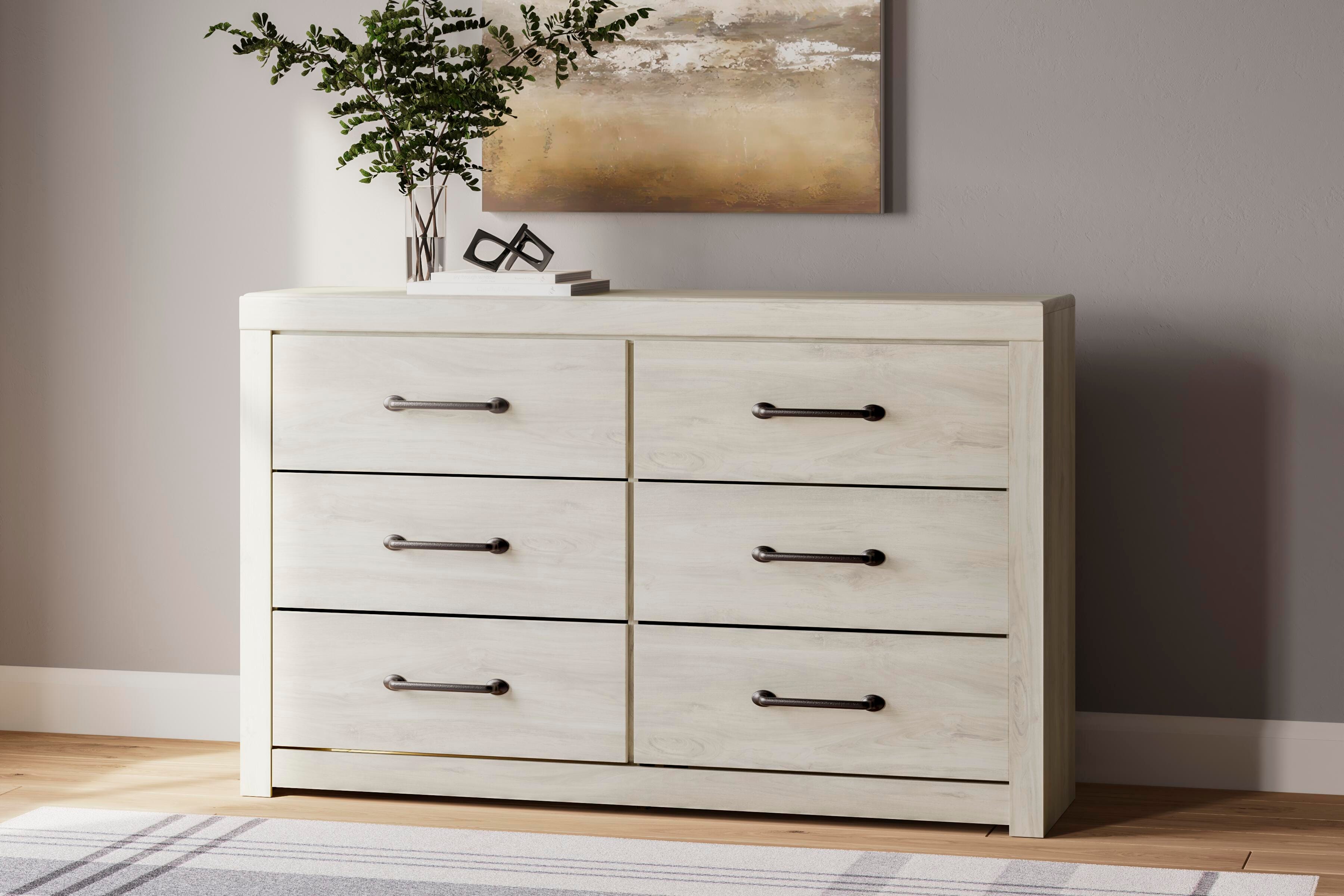 Cambeck Panel Storage Bed, Dresser and 2 Nightstands