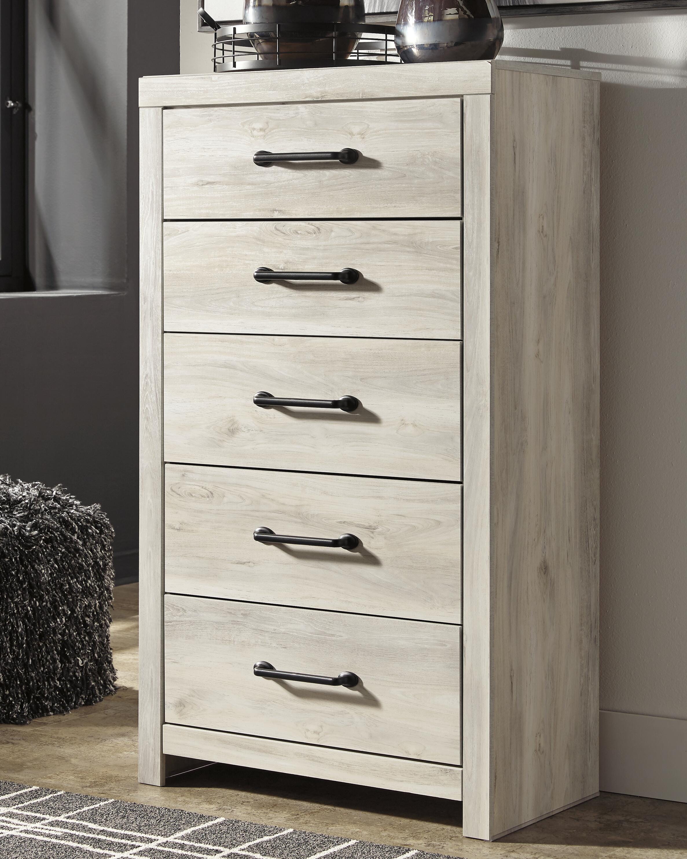 Cambeck Panel Headboard, Dresser, Mirror, Chest and 2 Nightstands