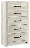 Cambeck Panel Bed with Storage, Chest and Nightstand