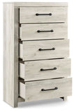 Cambeck Panel Bed with Storage, Chest and Nightstand
