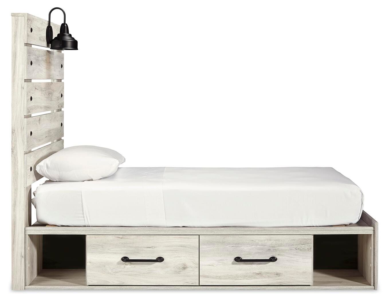 Cambeck Panel Bed with Storage, Dresser, Mirror, Chest and 2 Nightstands
