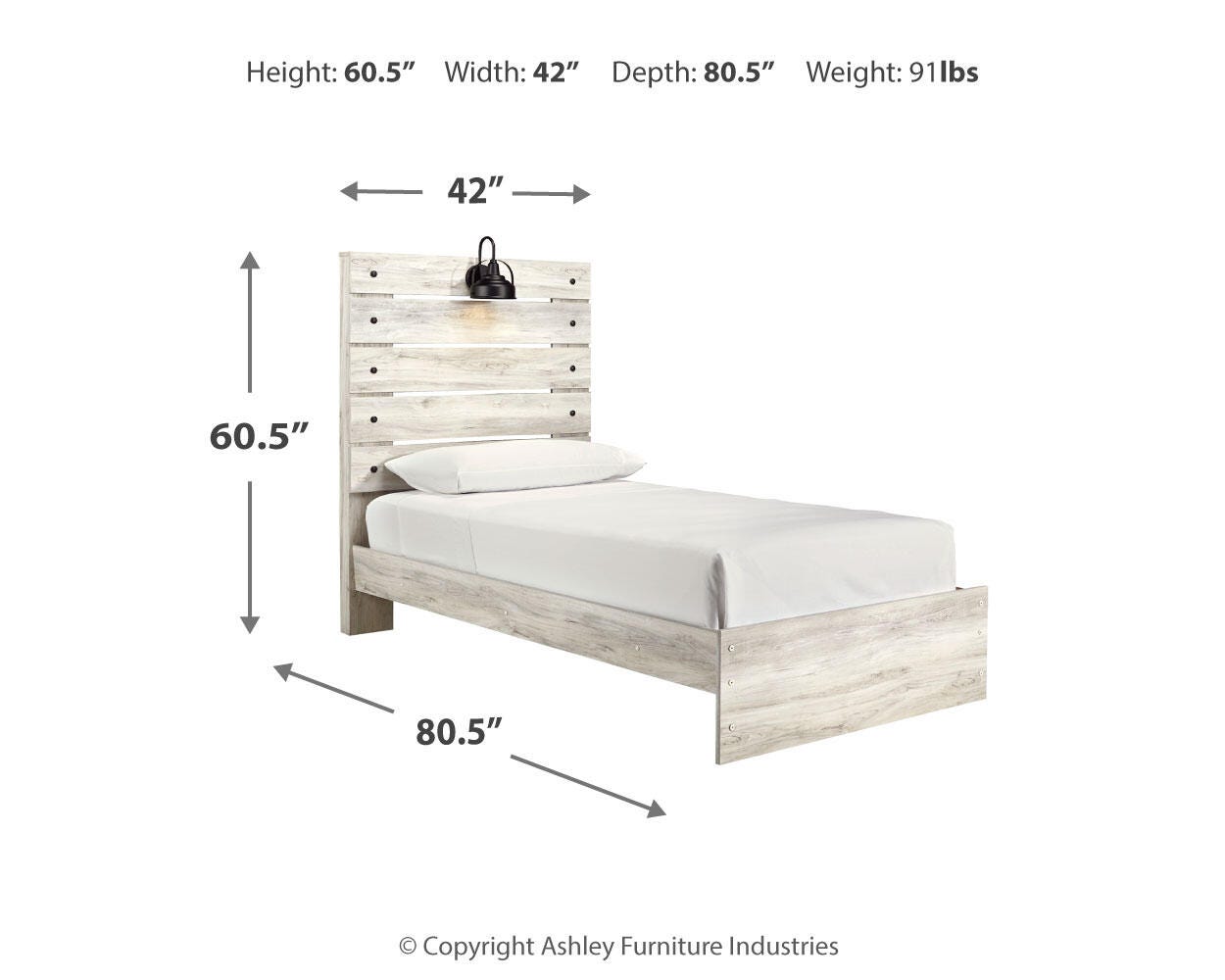 Cambeck Panel Bed, Dresser and Nightstand