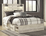 Averly Panel Bed with 2 Storage Drawers