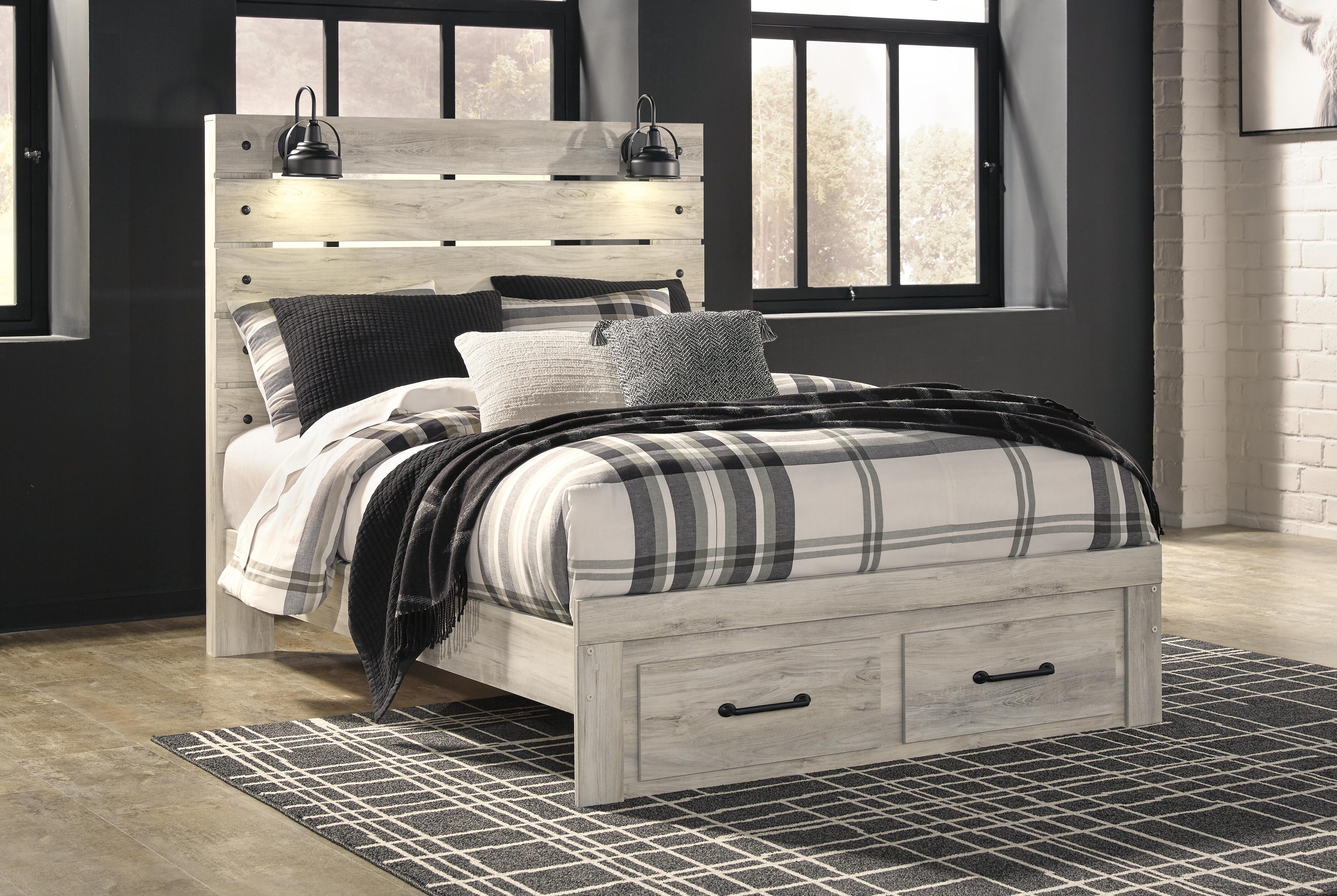 Cambeck Panel Storage Bed