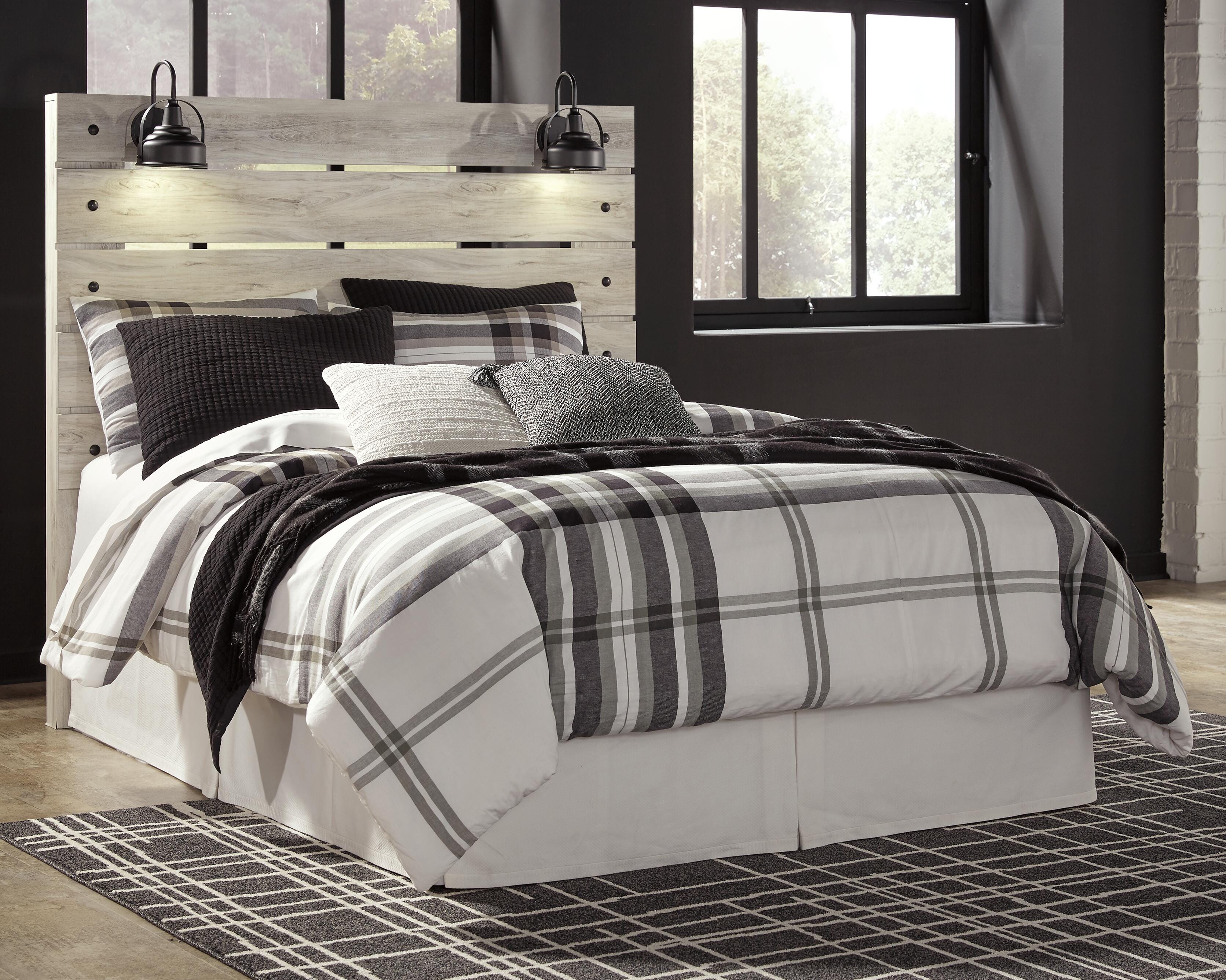 Cambeck Panel Headboard, Dresser, Mirror, Chest and 2 Nightstands