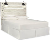 Averly Panel Headboard with Dresser