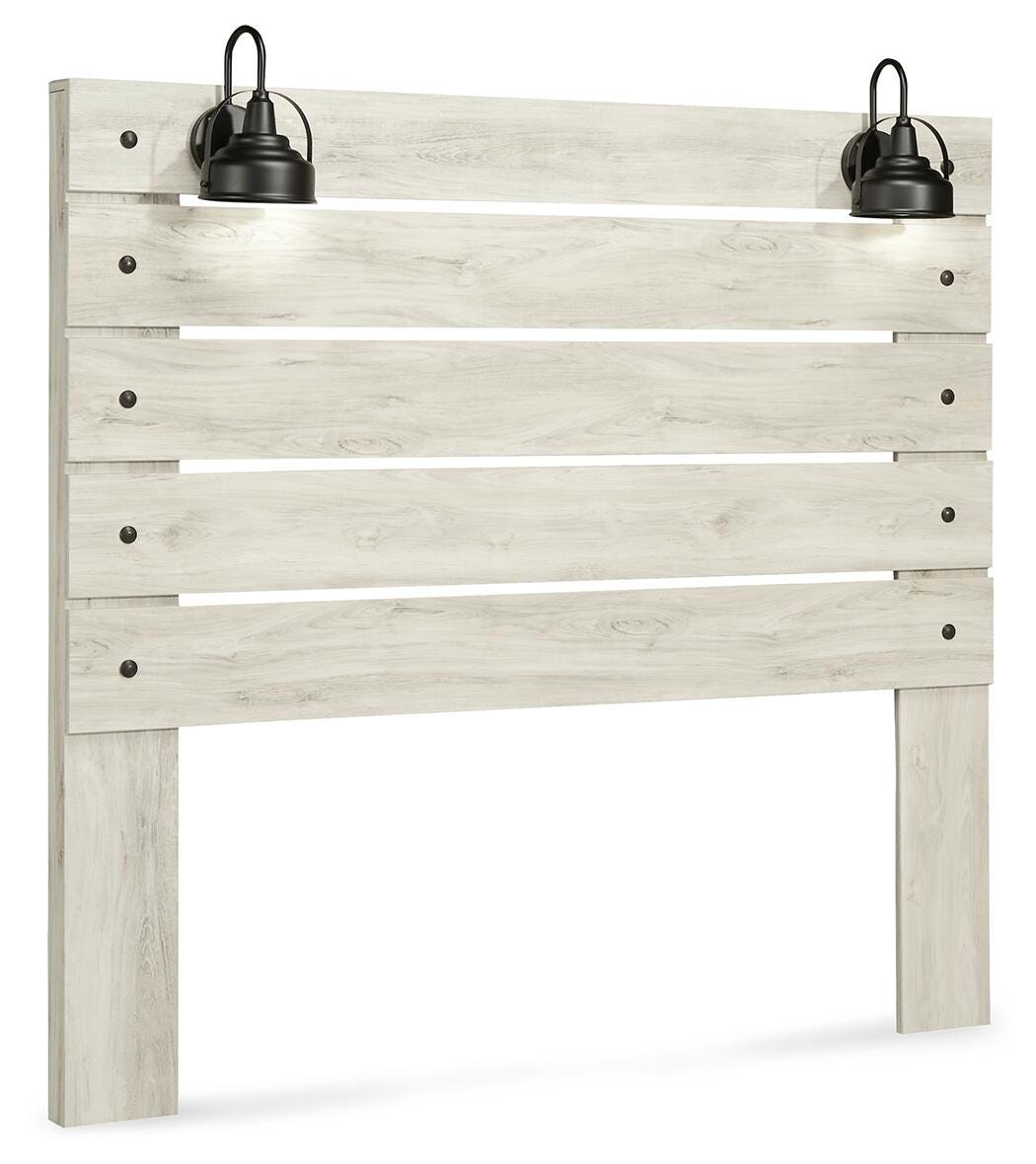 Cambeck Panel Headboard with Dresser