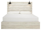 Cambeck Panel Bed with Storage, Dresser, Mirror and Chest