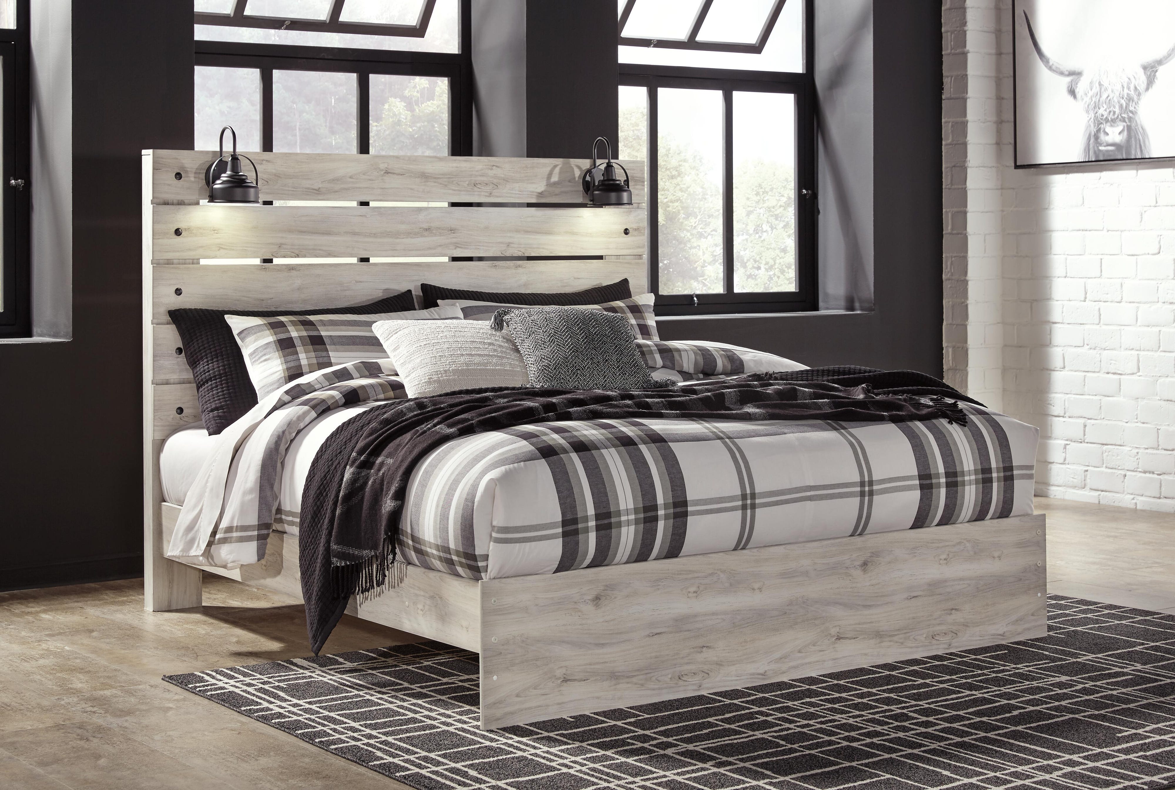 Averly Panel Bed and Dresser