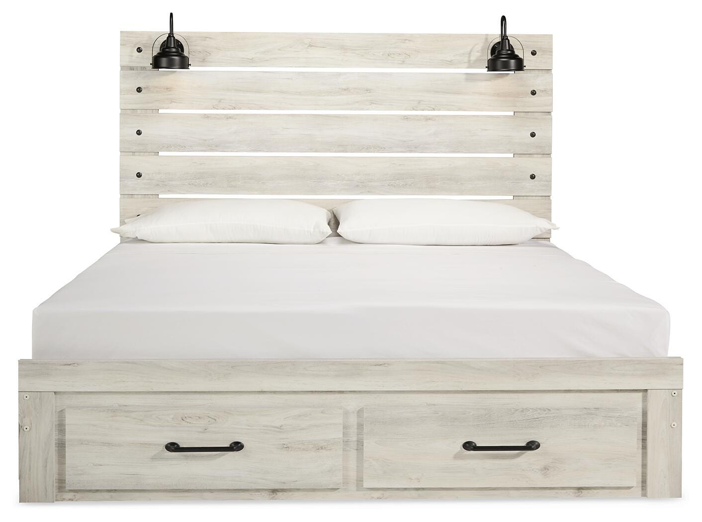 Cambeck Panel Storage Bed, Dresser and Nightstand