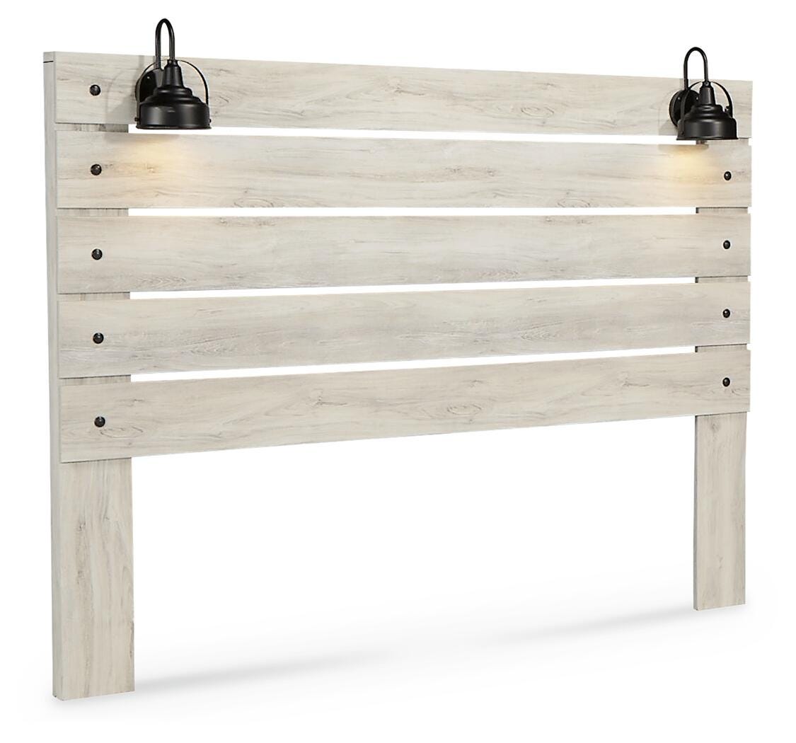 Cambeck Panel Headboard, Dresser, Mirror, and Nightstand