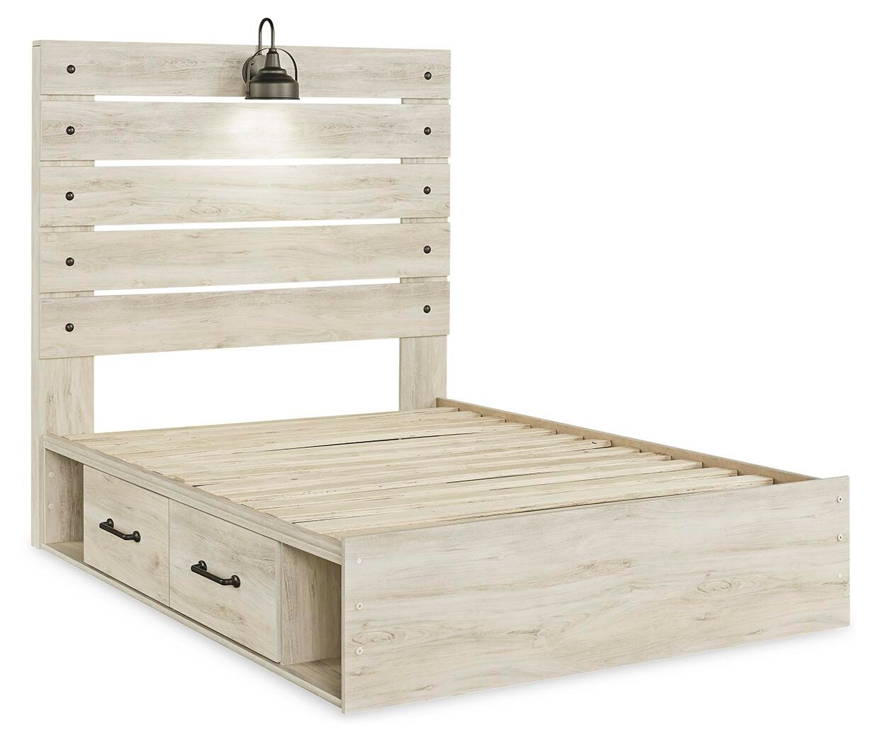 Cambeck Panel Storage Bed with Dresser and Nightstand