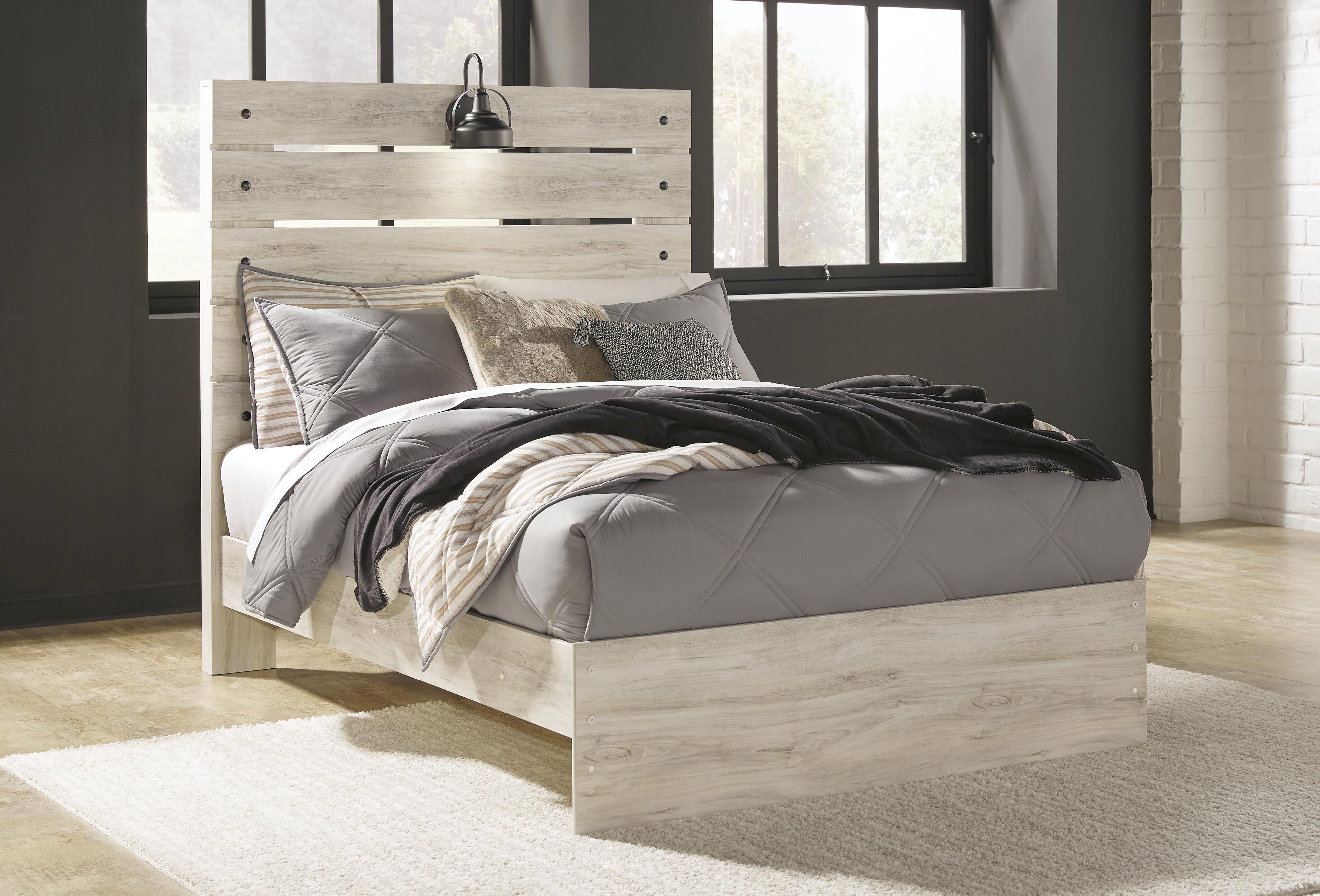 Cambeck Panel Bed, Dresser and Mirror