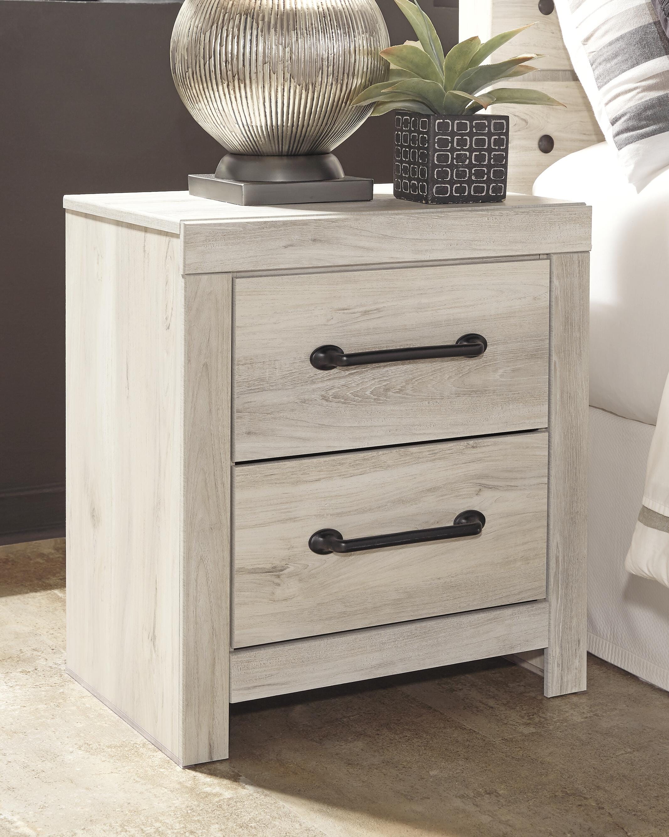 Cambeck Panel Headboard, Dresser, Mirror, and Nightstand