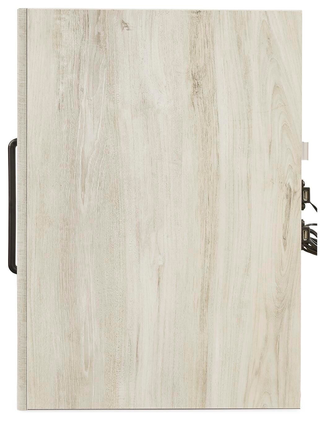 Cambeck Panel Bed with Storage, Dresser, Mirror and 2 Nightstands