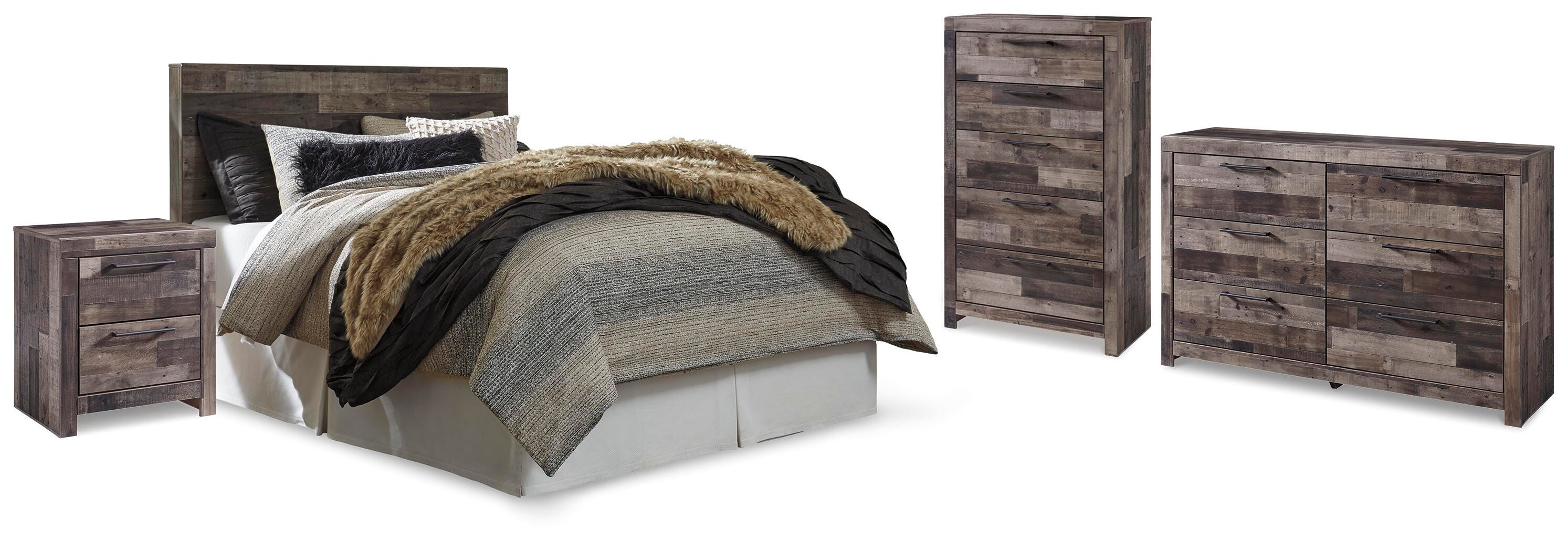 Derekson Panel Headboard, Dresser, Chest and Nightstand
