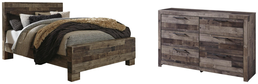 Kensley Panel Bed with Dresser
