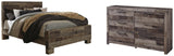 Kensley Panel Bed with Dresser