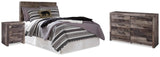 Derekson Panel Headboard, Dresser and Nightstand