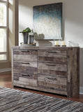 Derekson Panel Storage Bed and Dresser