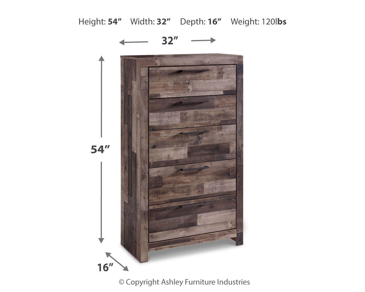 Derekson Panel Headboard, Dresser, Chest and Nightstand