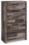 Derekson Panel Bed, Dresser and Chest