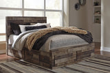 Kensley Panel Bed with 6 Storage Drawers