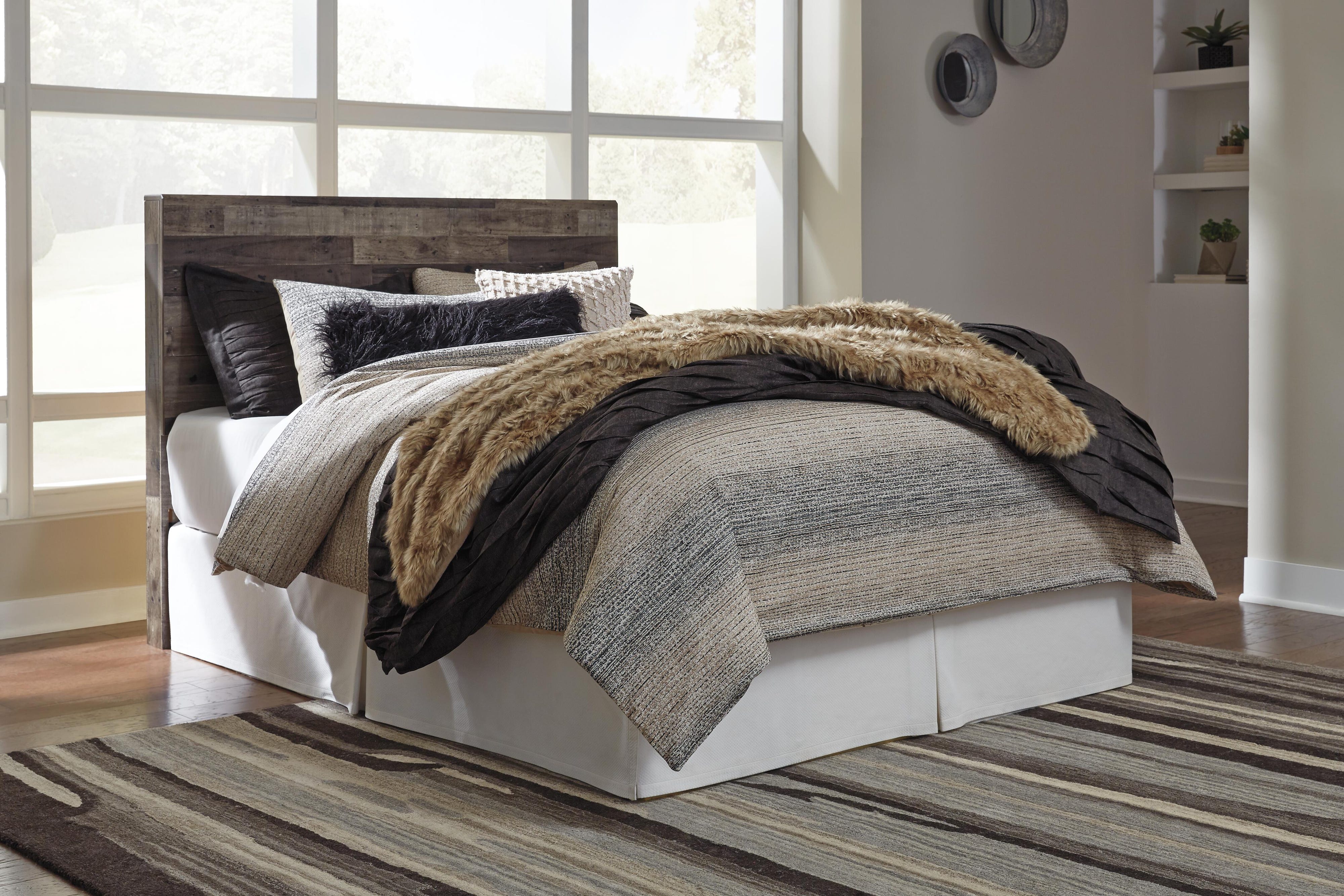 Derekson Panel Headboard, Dresser, Mirror and Nightstand