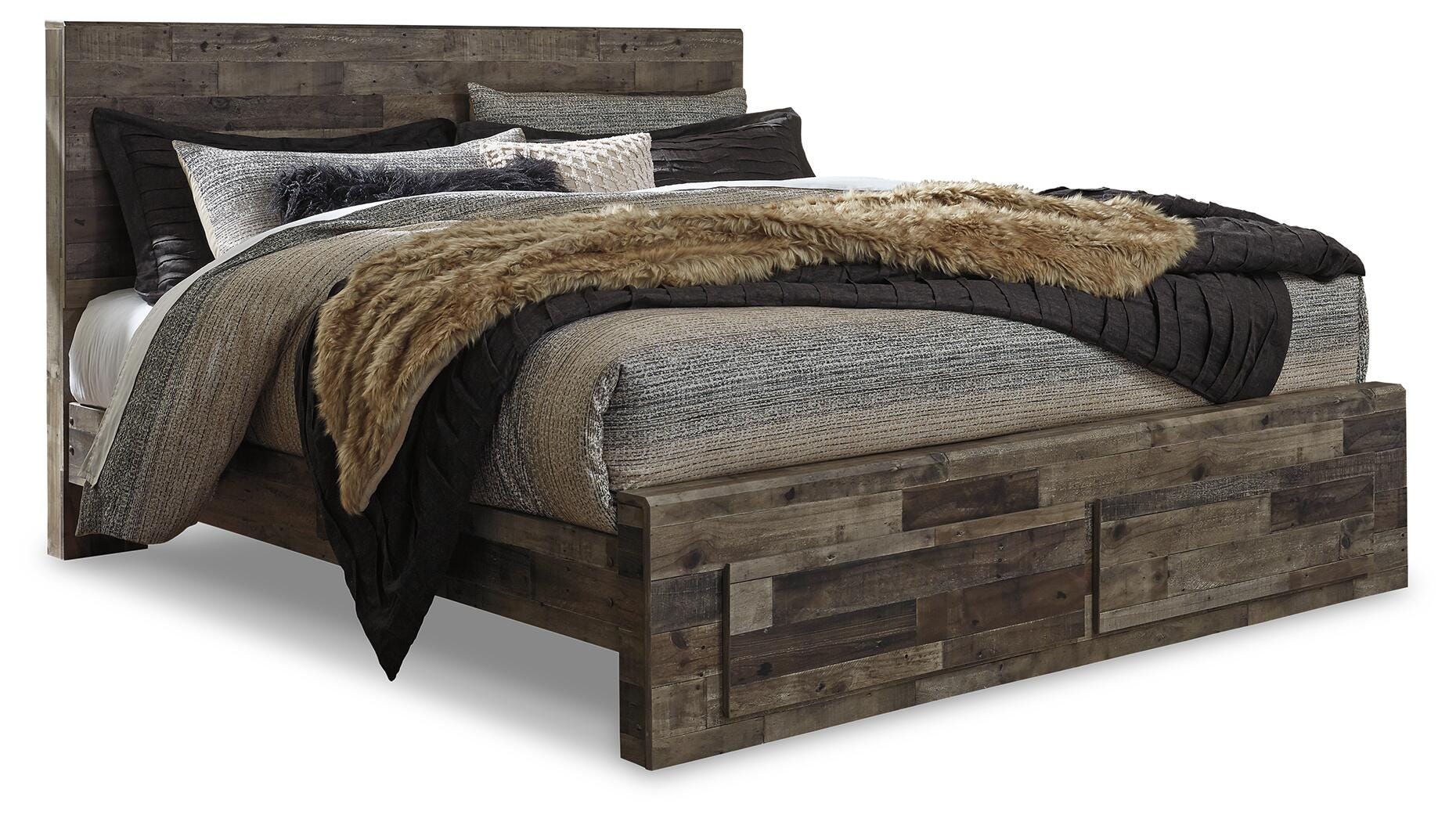 Derekson Storage Bed, Dresser and Chest