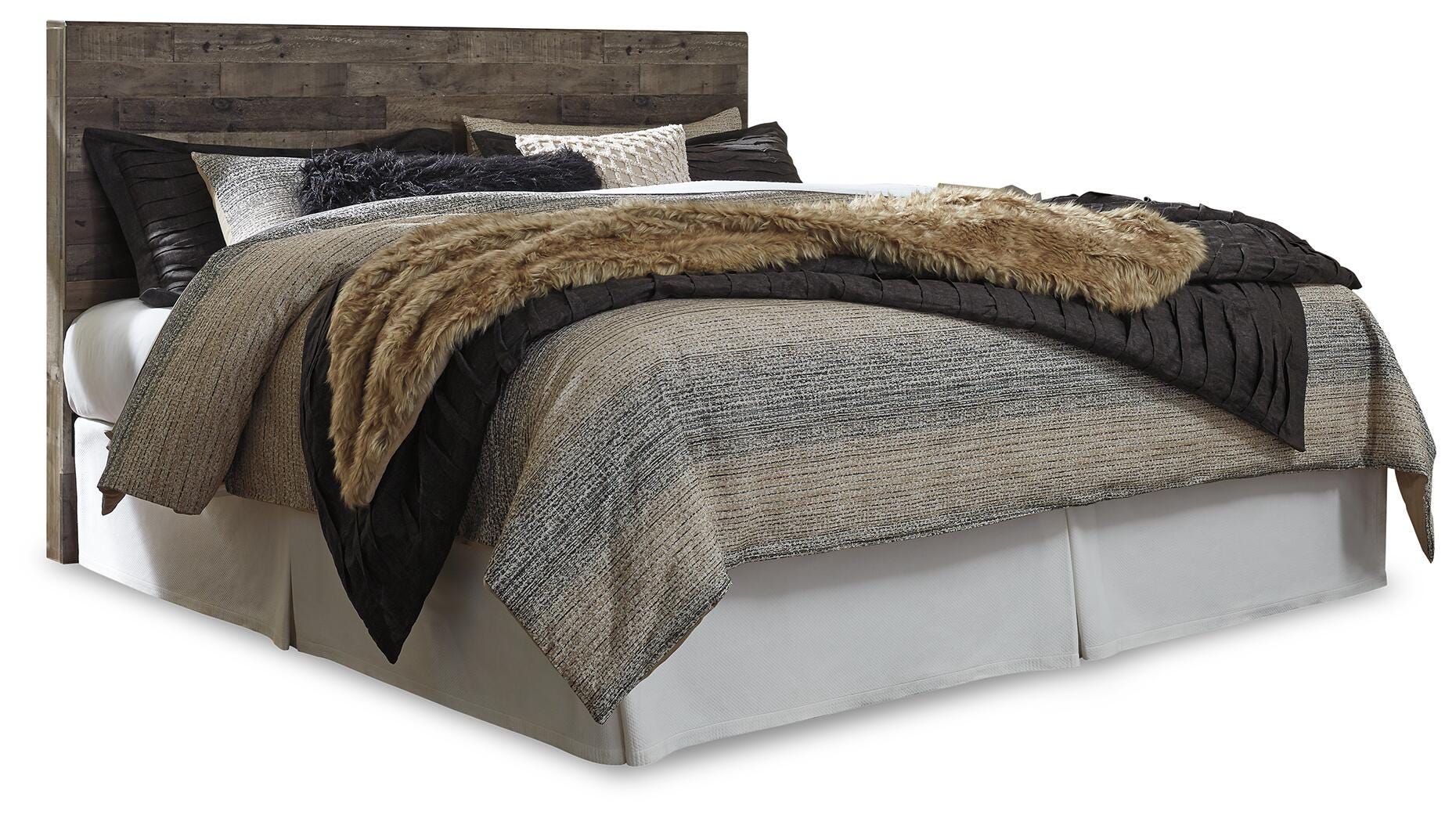 Derekson Panel Headboard, Dresser, Mirror and Nightstand
