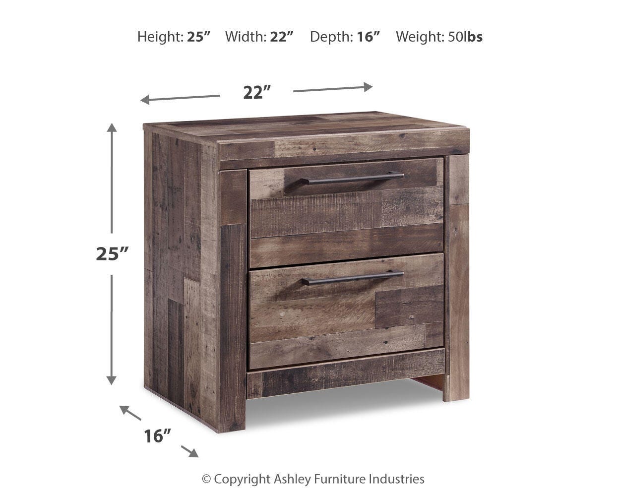 Derekson Panel Bed, Dresser, Chest and Nightstand