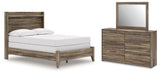 Elbrim Panel Bed, Dresser and Mirror