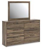 Elbrim Panel Bed, Dresser, Mirror and 2 Nightstands