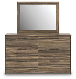 Elbrim Panel Bed, Dresser, Mirror and 2 Nightstands