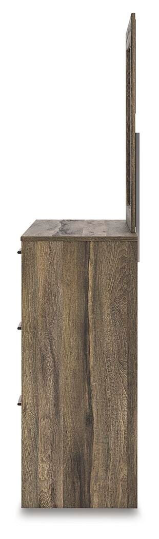 Elbrim Panel Bed, Dresser, Mirror and 2 Nightstands