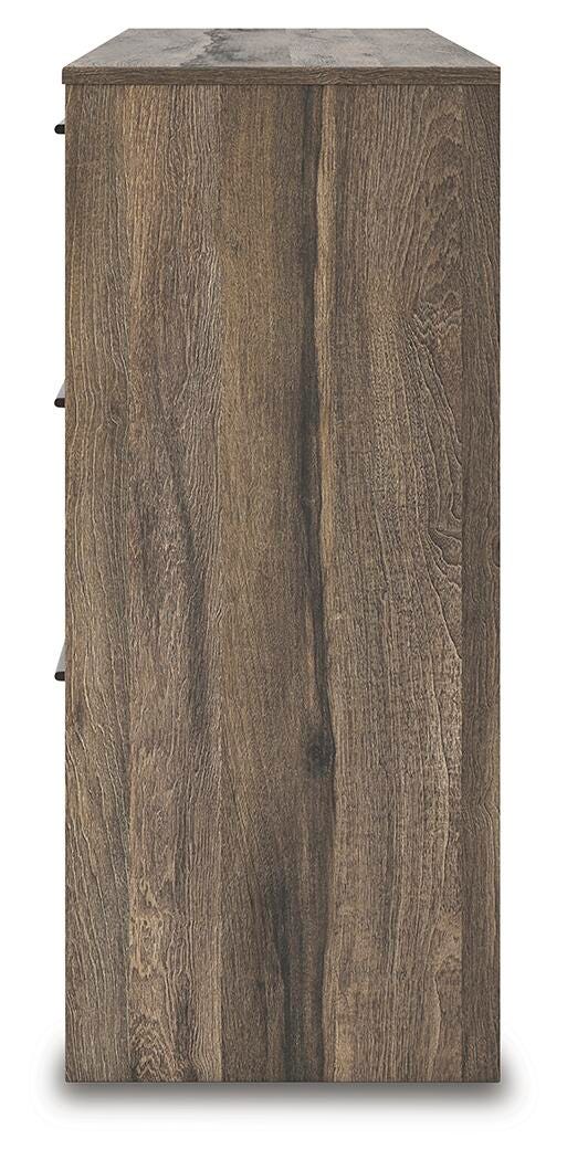 Elbrim Storage Bed, Dresser and Nightstand