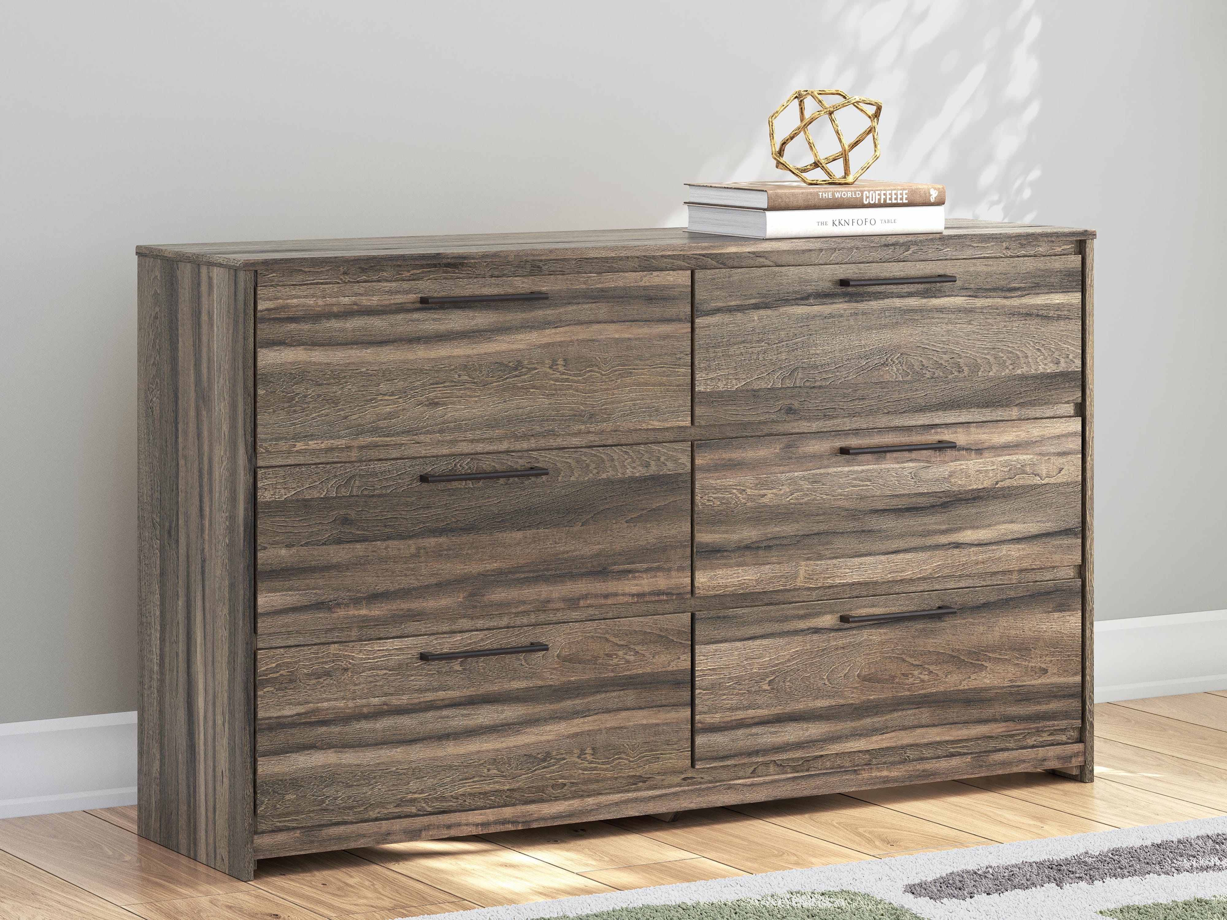 Elbrim Storage Bed, Dresser and Nightstand