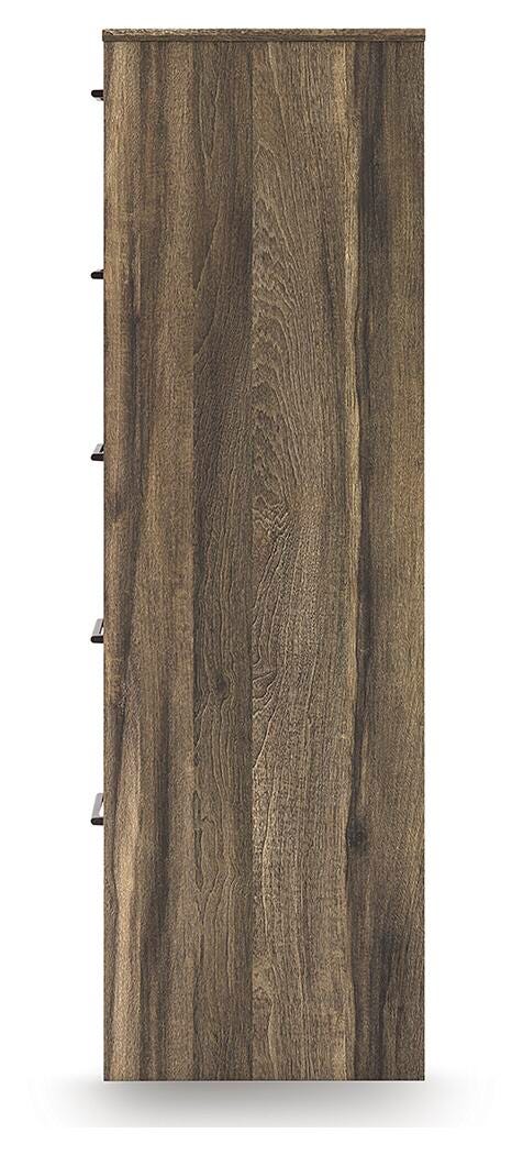 Elbrim Panel Storage Bed, Chest and Nightstand