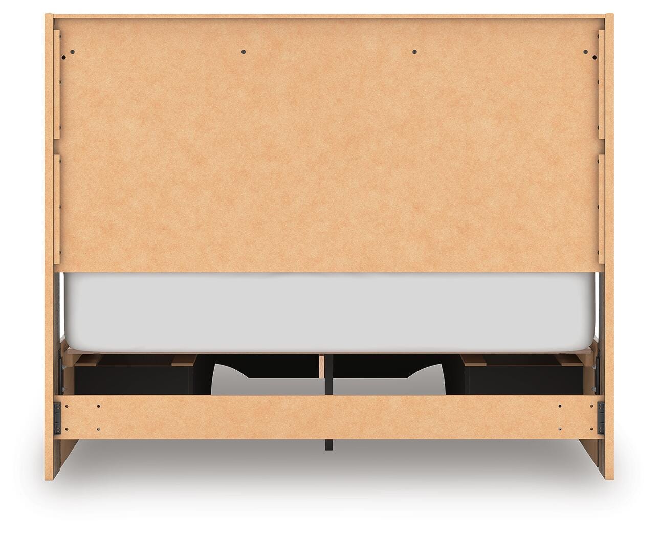 Elbrim Panel Storage Bed, Dresser and Mirror